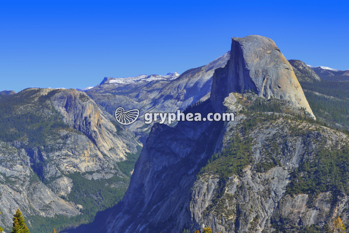 Monolithe de granite - Yosemite Half Dome (Californie, USA) - gryphea.org